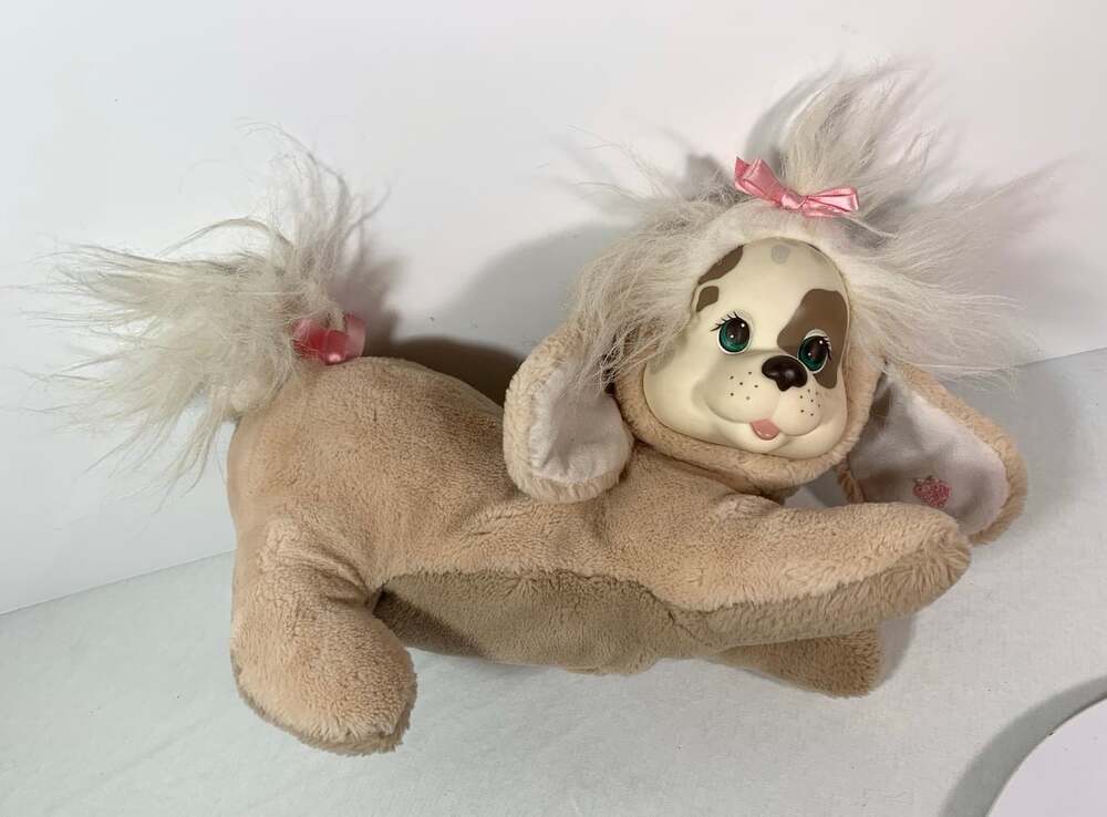 Puppy Surprise Tan Puppy Mommy Hasbro 1991